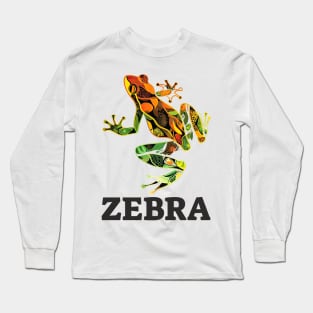 Zebra Long Sleeve T-Shirt